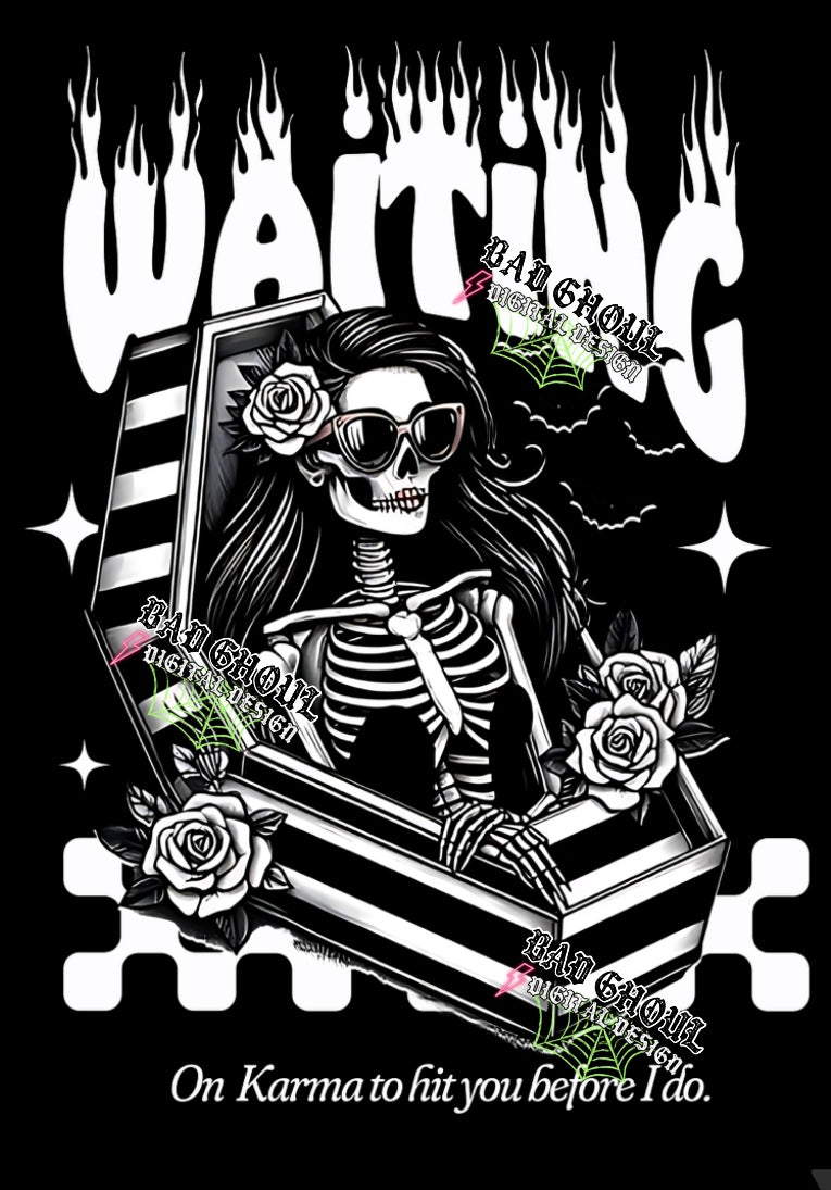 Waiting On Karma PNG Download