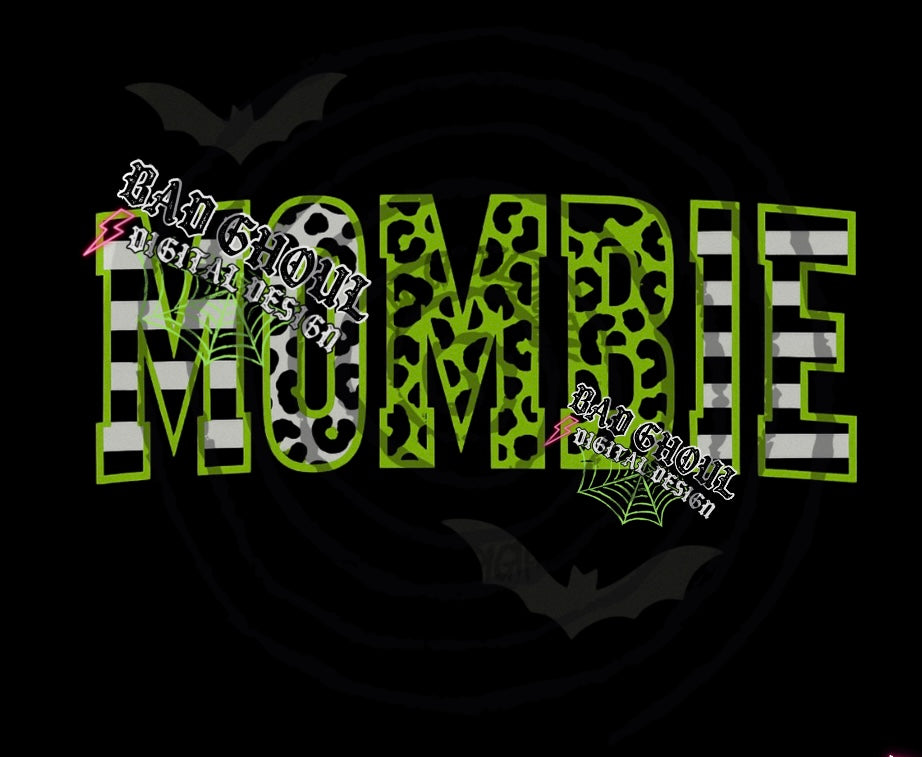 Mombie PNG DOWNLOAD Black Fab Only