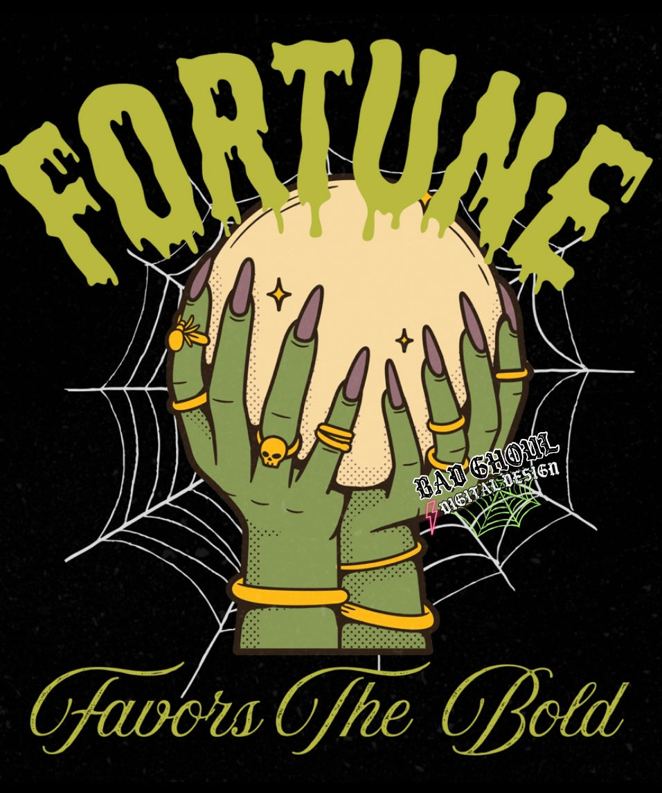 Fortune Favors The Bold PNG Download