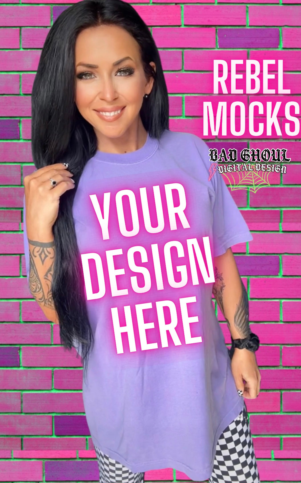 CC Violet IRL Model Mock VIBIN