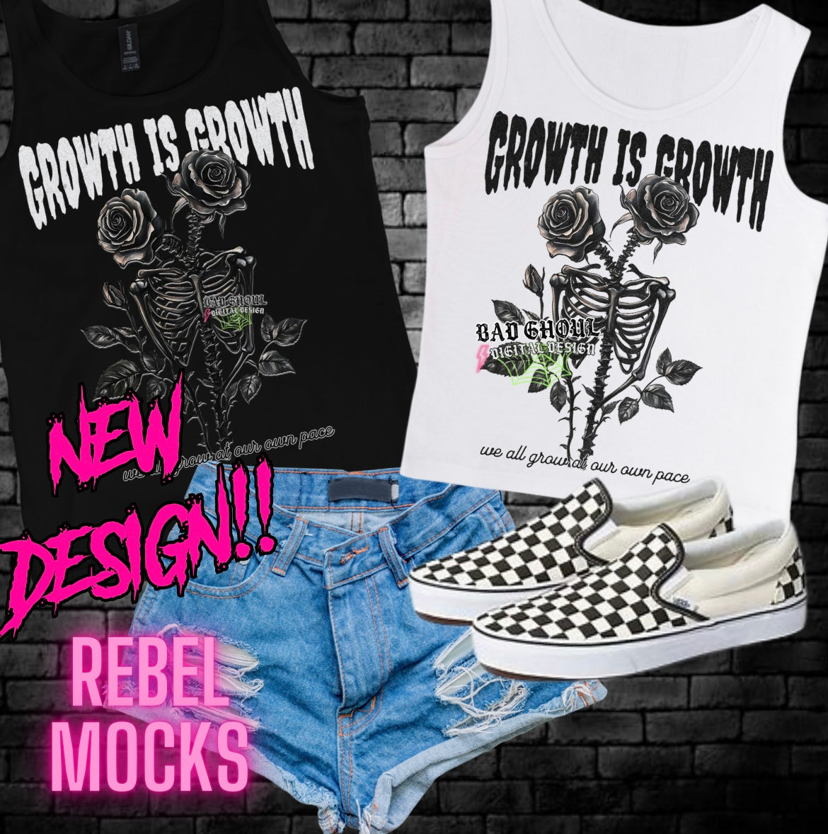 Growth Is Growth PNG Download 2 Files