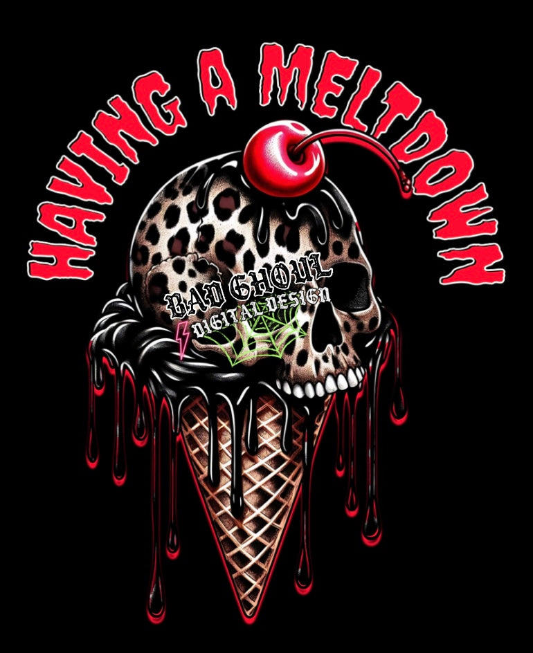 Having A Melt Down PNG Download