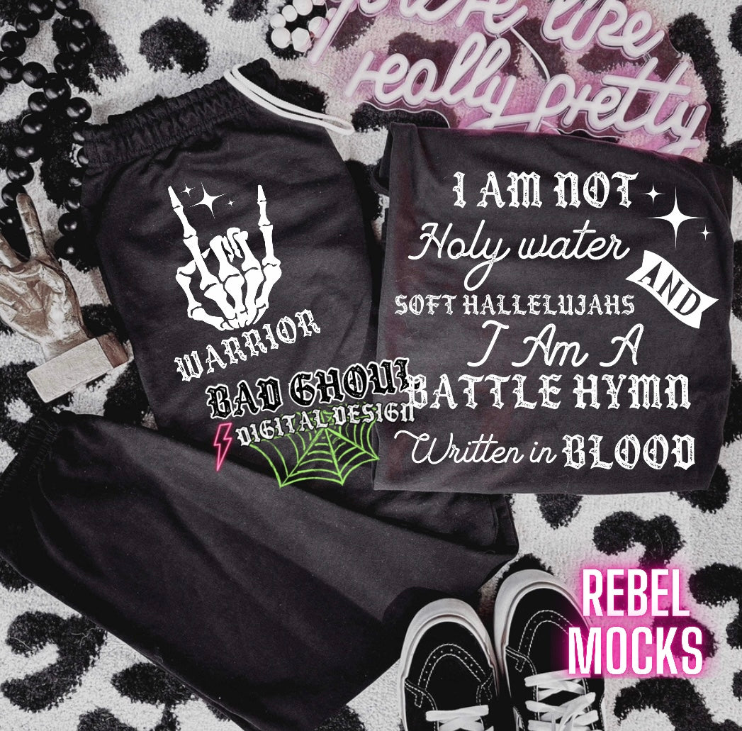 I am Not Holy Water PNG Download