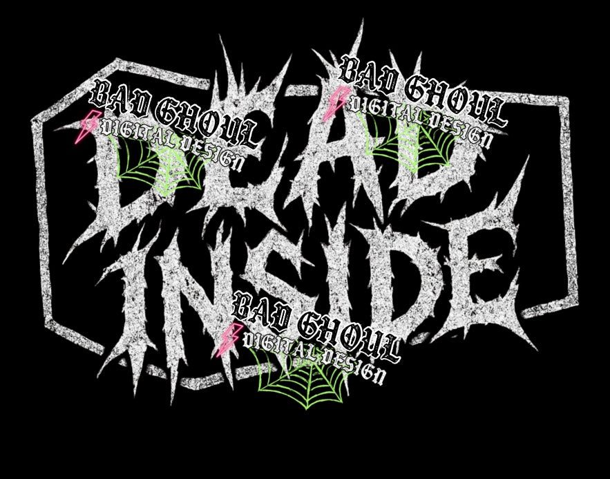 Dead Inside PNG DOWNLOAD Black Fab Only