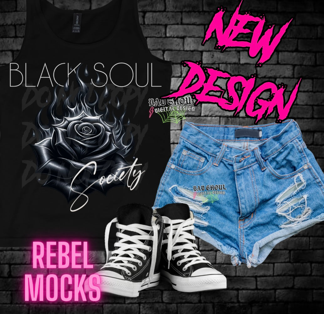 Black Soul Society PNG Download