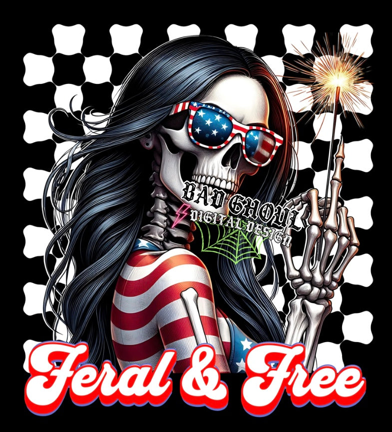Feral & Free PNG Download