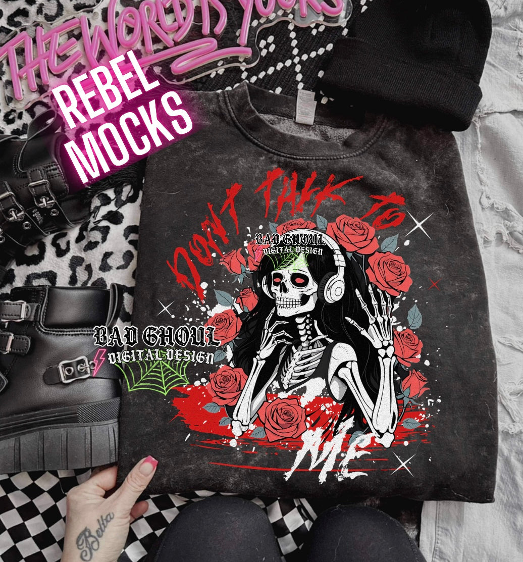 Dont Talk To Me PNG Download