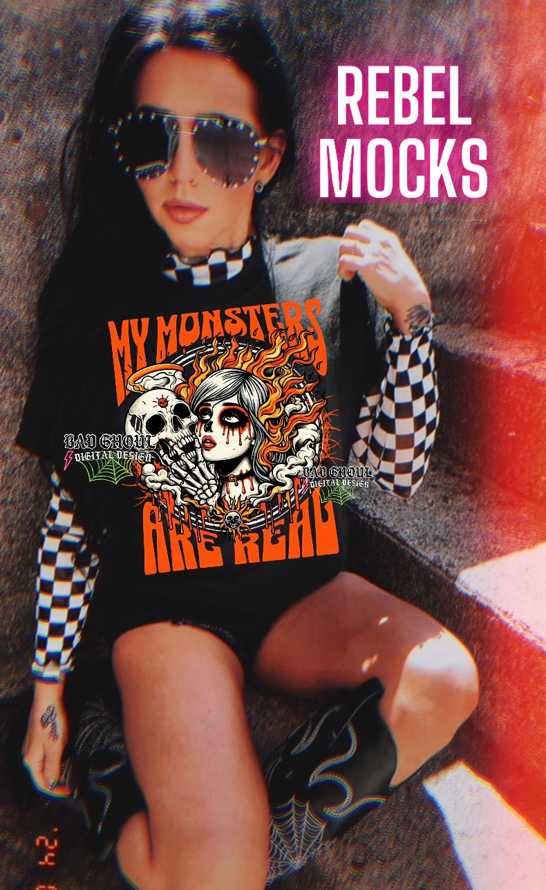 Exclusive My Monsters Are Real PNG Download