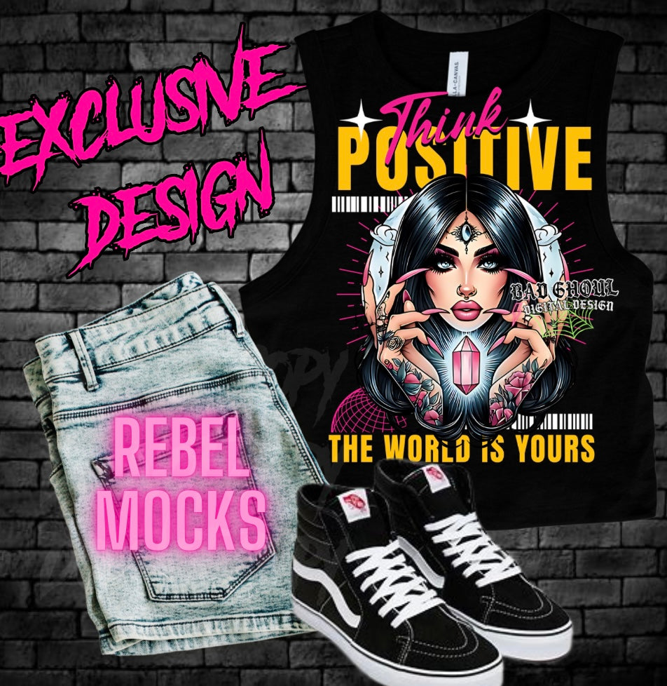 EXCLUSIVE Think Positive PNG Download