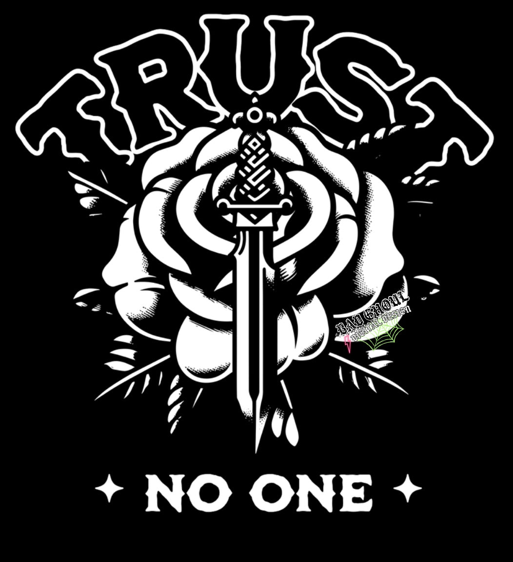 Trust No One PNG Download