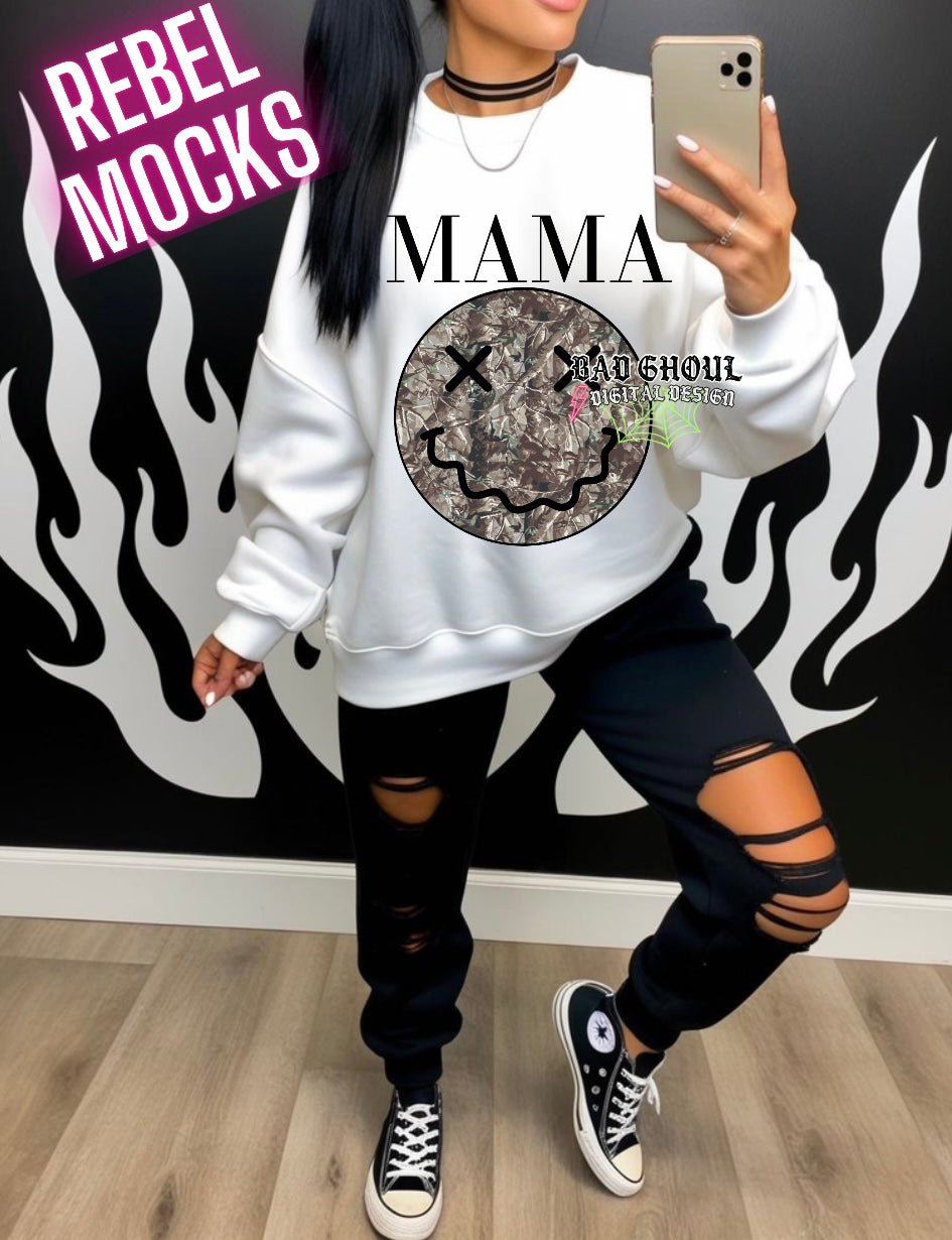 Mama Camo PNG Download 2 Files
