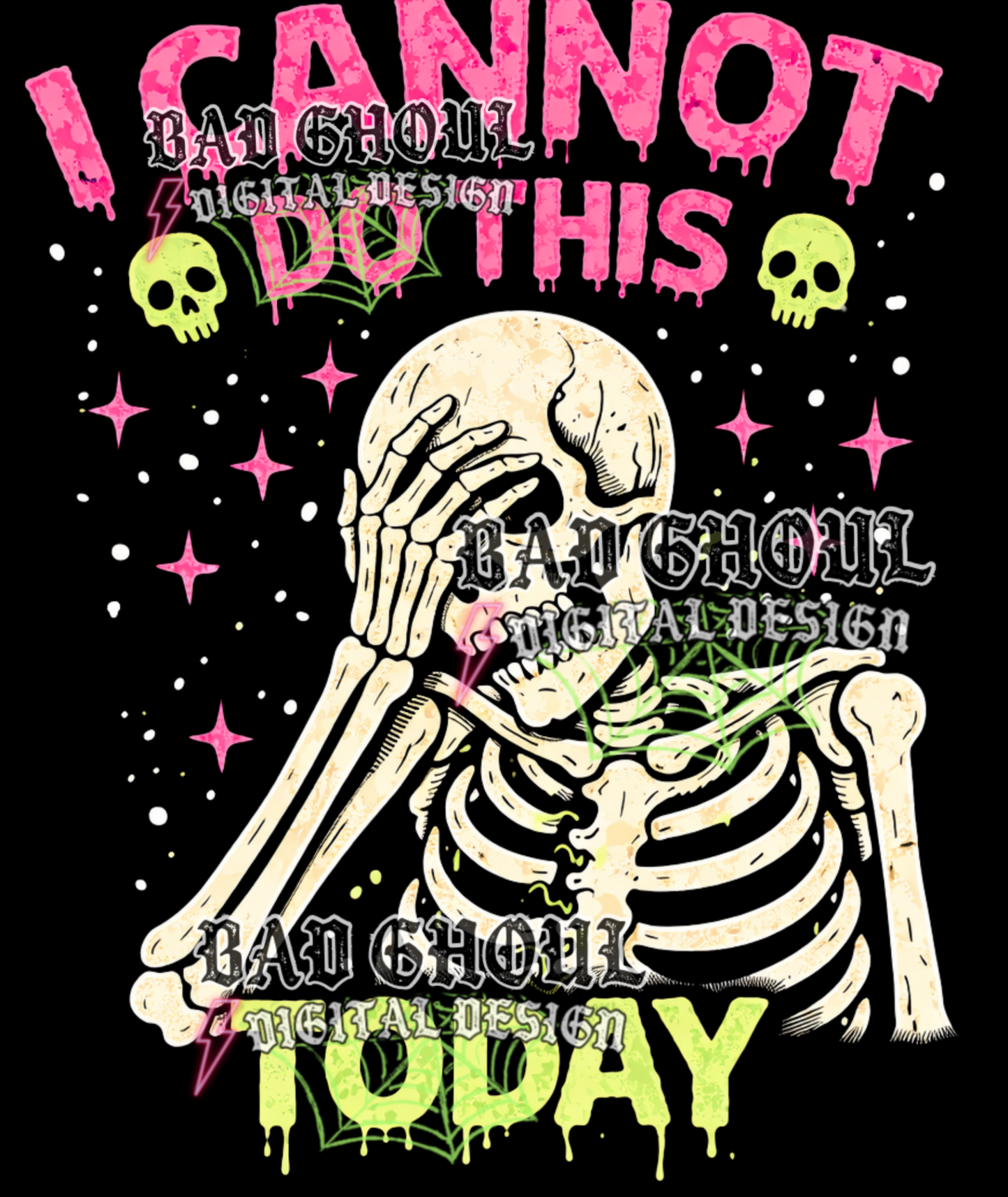 I cannot do this today | PNG DOWNLOAD BLACK FAB ONLY