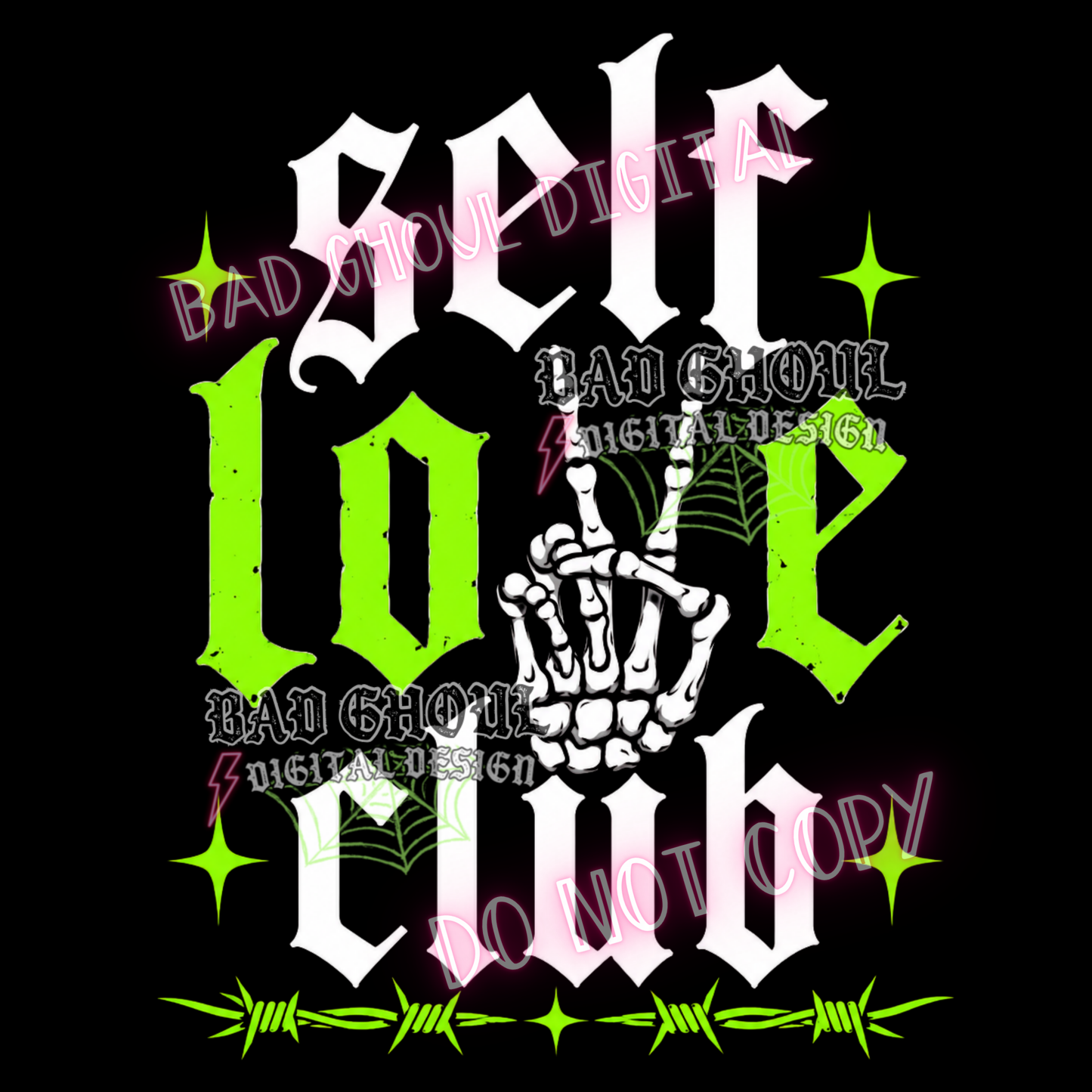 Self Love Club | PNG DOWNLOAD