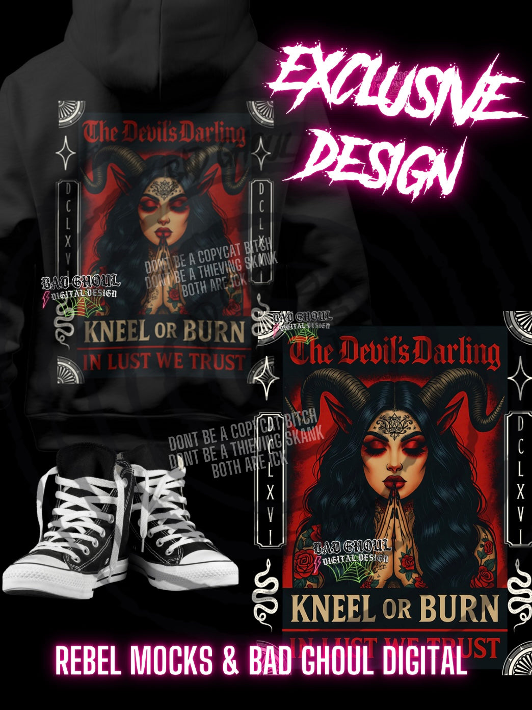 Exclusive Devils Darling PNG DOWNLOAD Black Fab Only