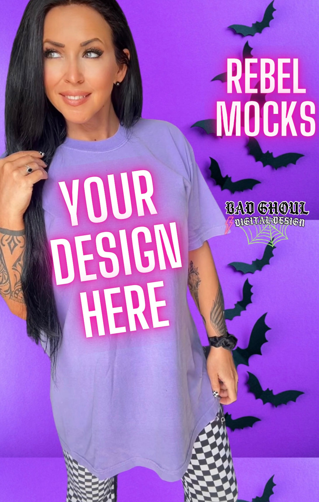 CC Violet IRL Model Mock VIBIN