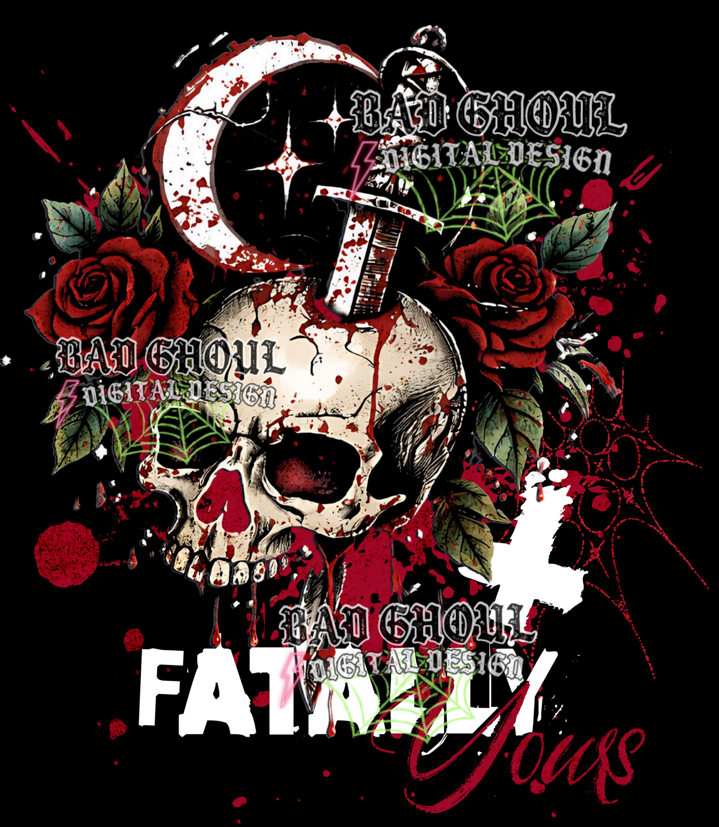 Fatally Yours | PNG DOWNLOAD BLACK FAB ONLY