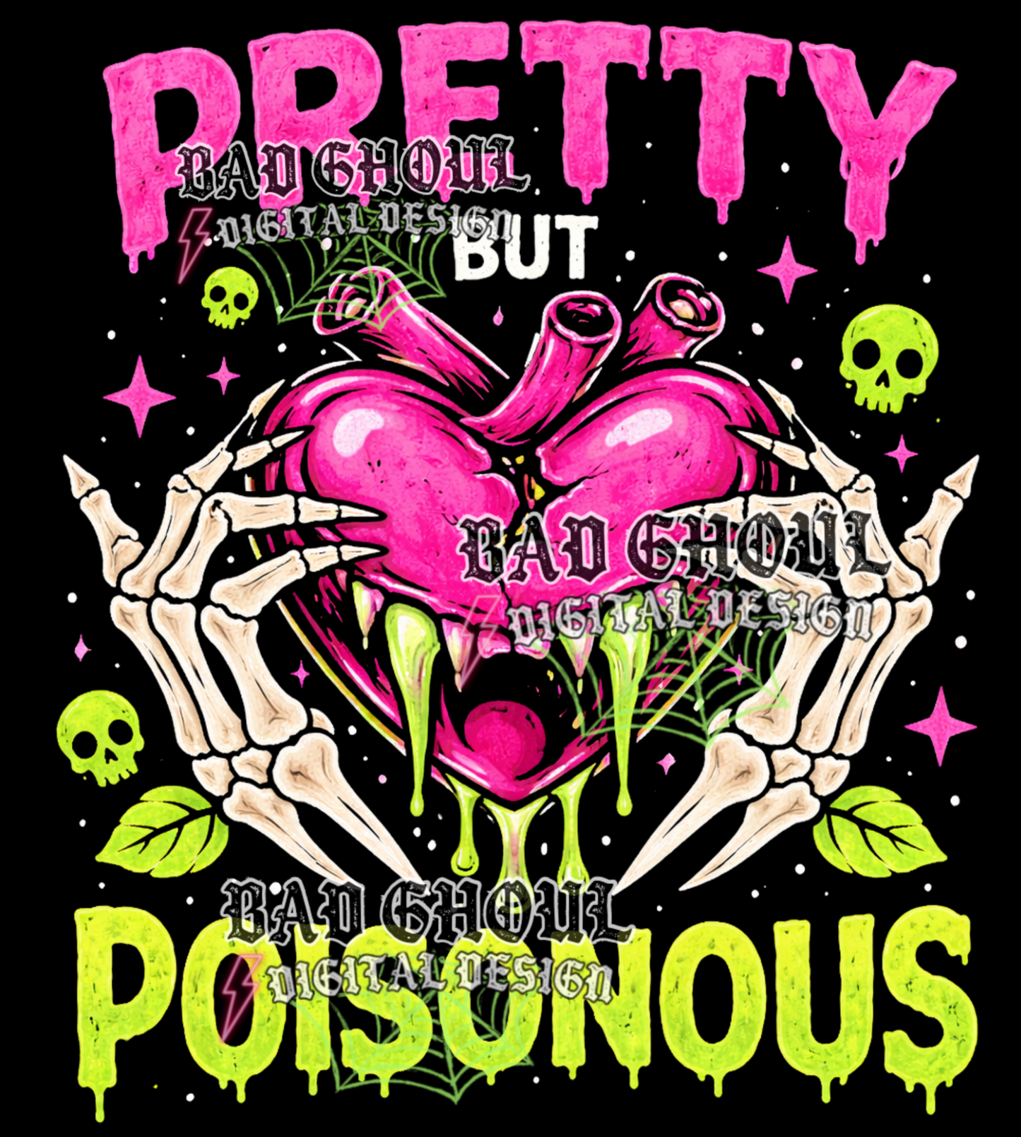 Pretty by poisonous | PNG DOWNLOAD BLACK FAB ONLY