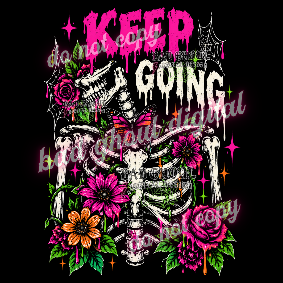 Keep going | PNG DOWNLOAD BLACK FAB ONLY
