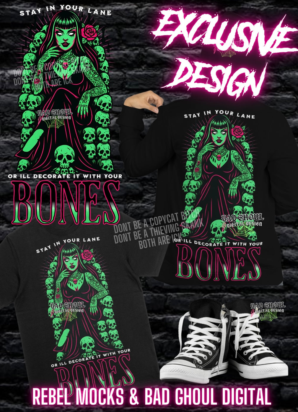 EXCLUSIVE Stay In Your Lane PNG Download