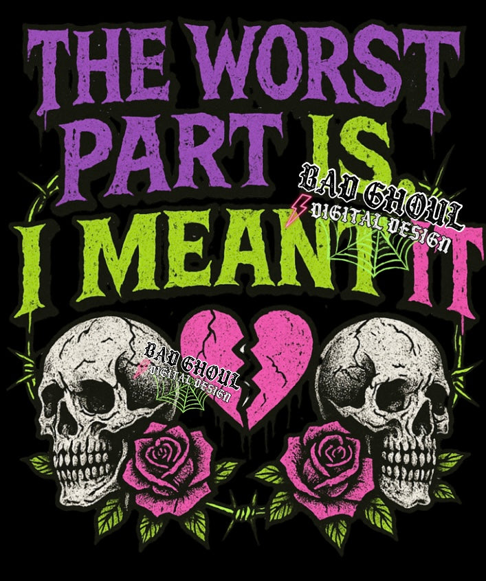 The Worst Part PNG Download