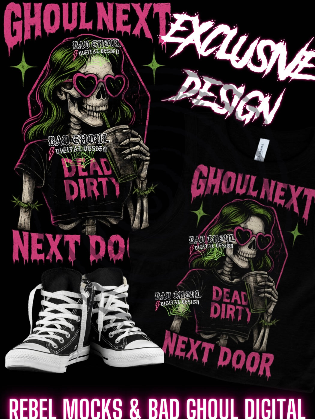 EXCLUSIVE Ghoul Next Door PNG DOWNLOAD