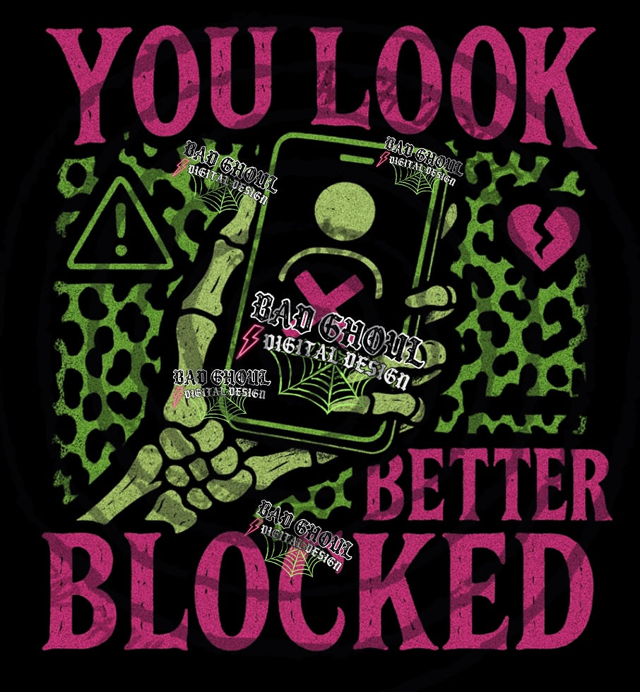 You look Better PNG DOWNLOAD Black Fab Only