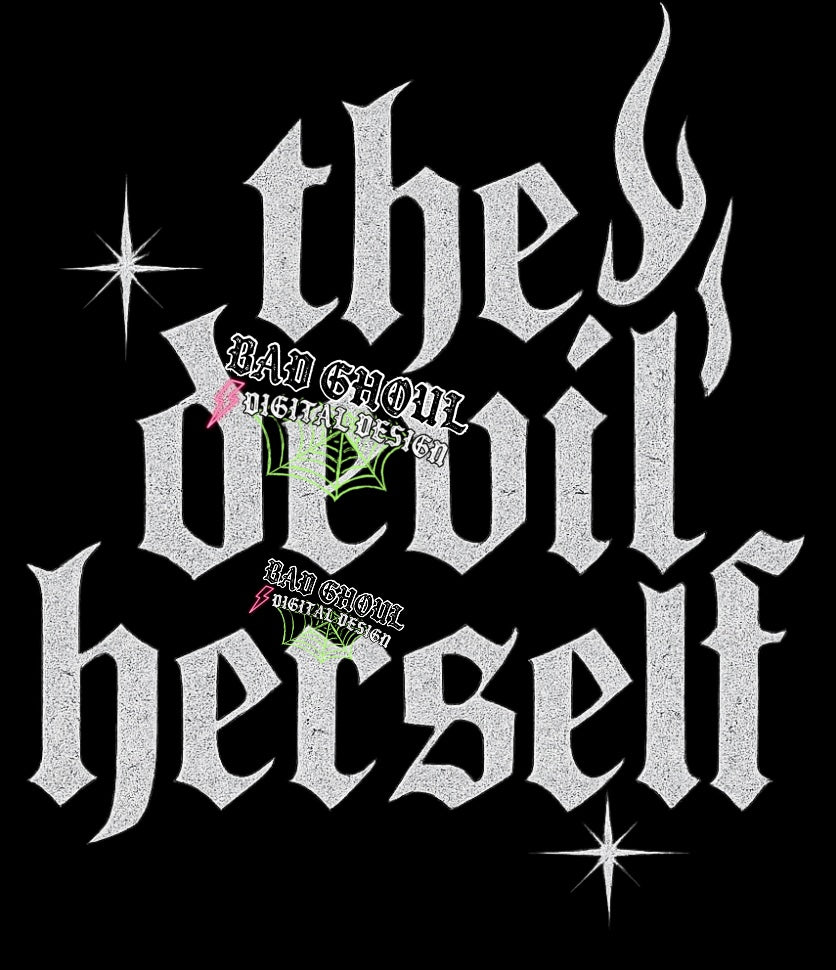 The Devil Herself PNG Download best on black