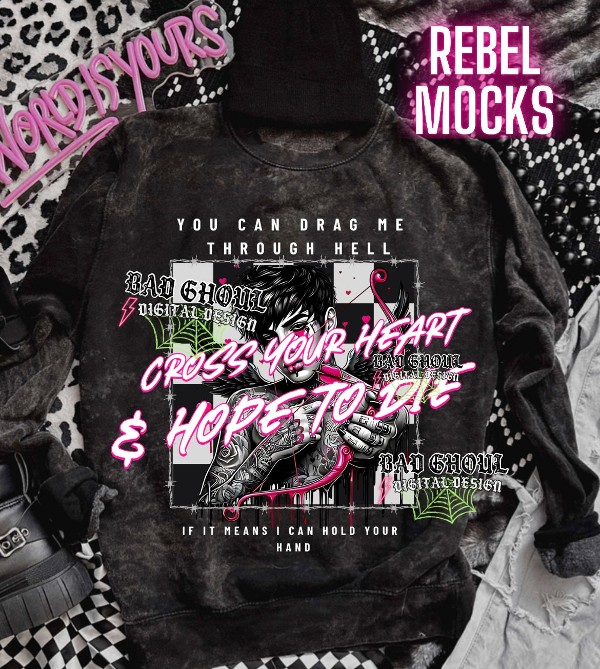 Exclusive Cross Your Heart PNG Download