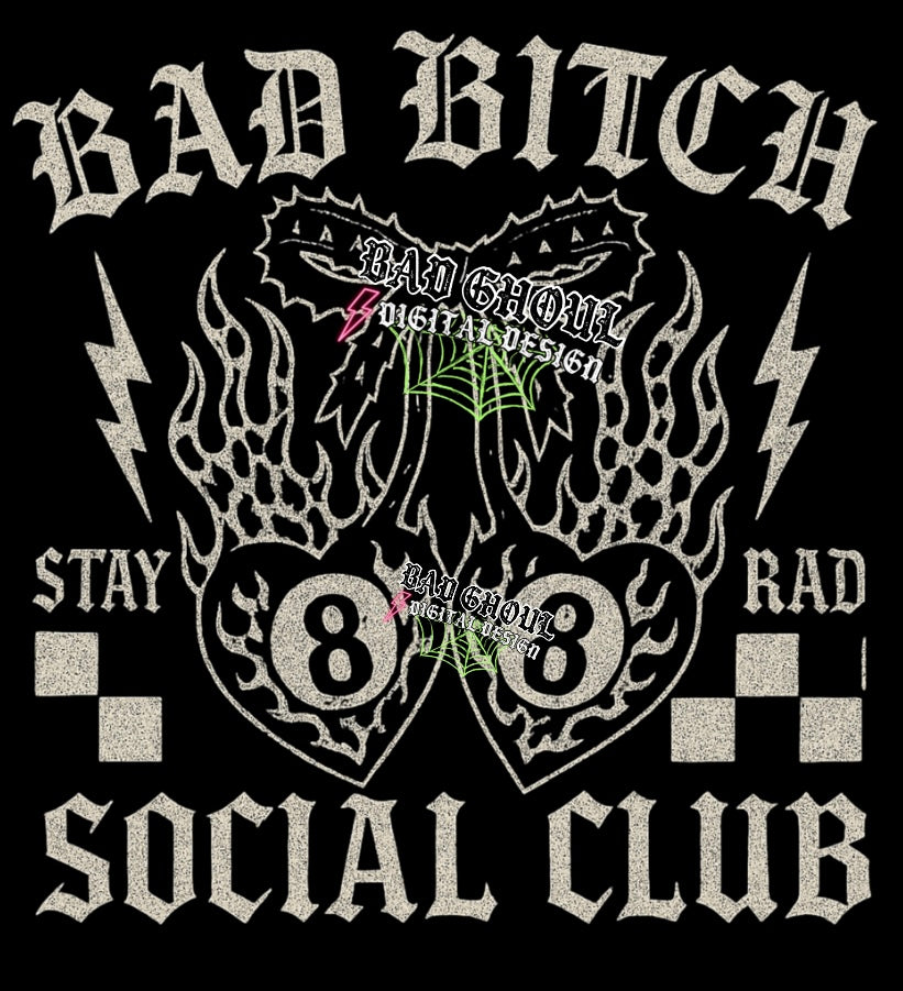 Bad Bitch Social PNG Download