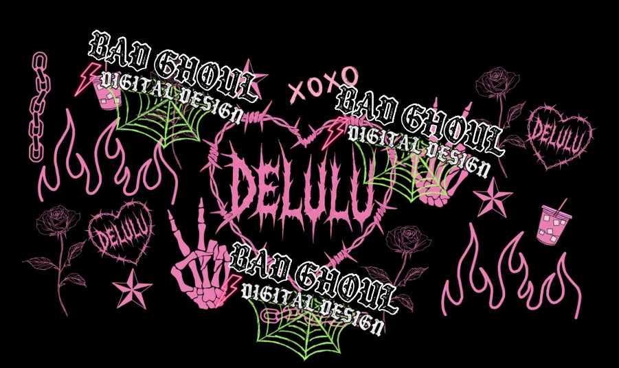 Tumbler / Cup Wrap PNG DOWNLOAD Black Cups Only