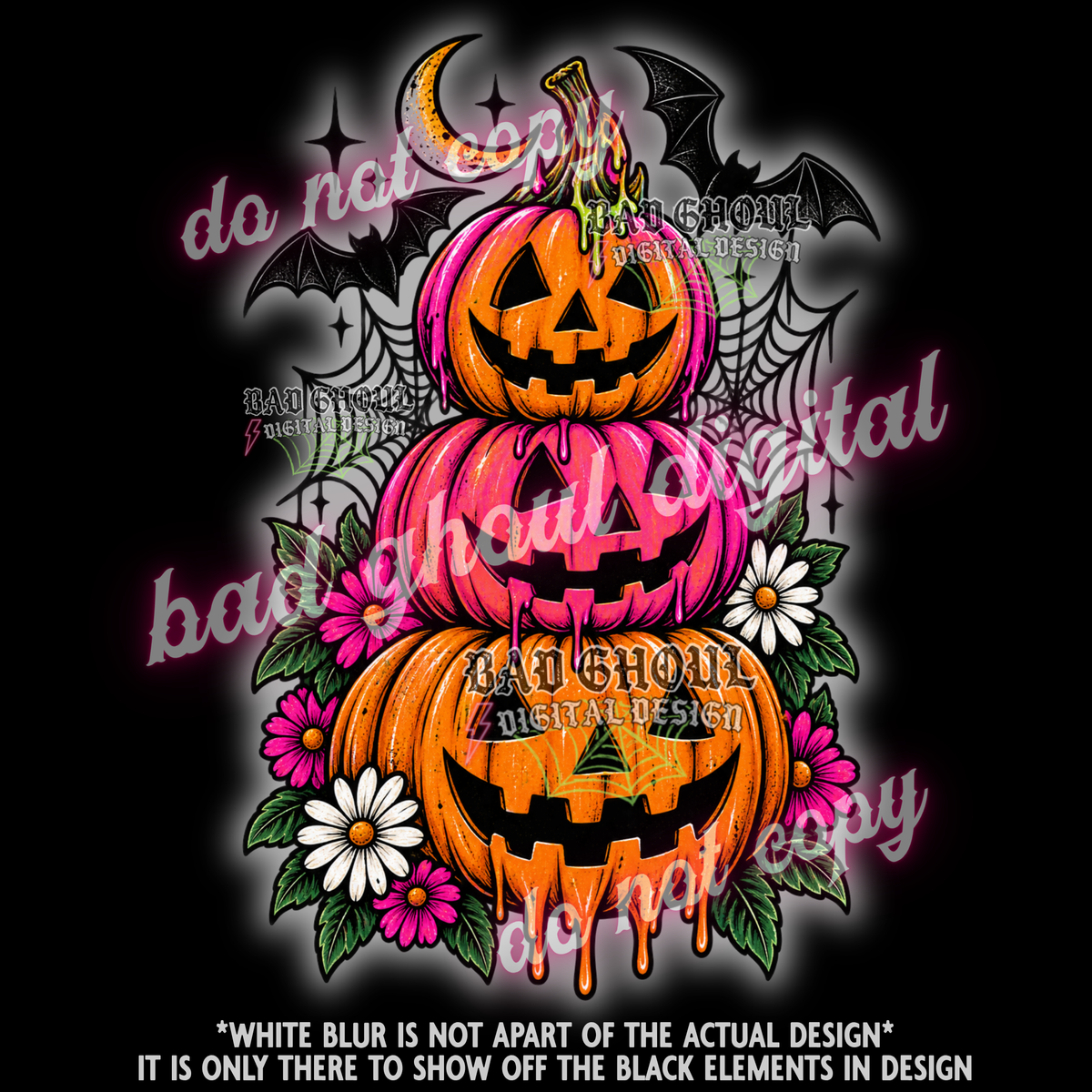 Stacked Jack-o-laterns | PNG DOWNLOAD