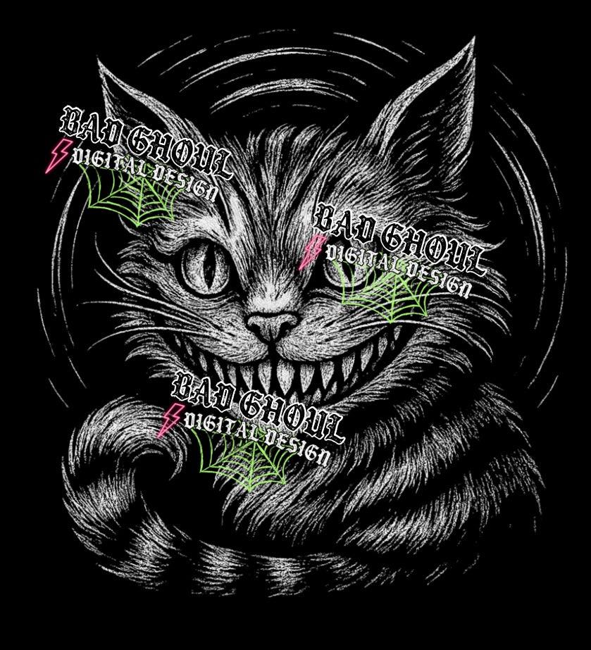 Mythical Cat PNG DOWNLOAD Black Fab Only