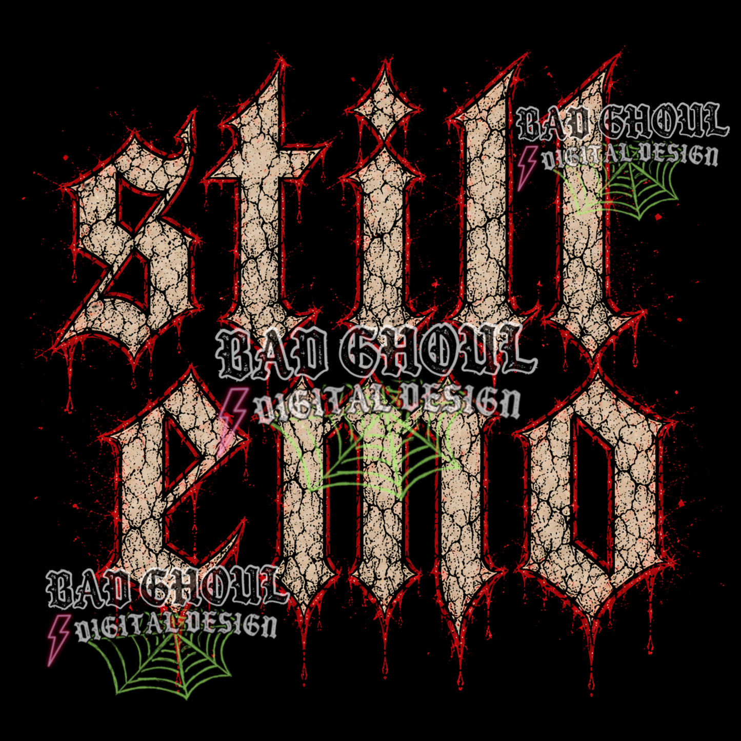 Still Emo | PNG DOWNLOAD | Black Fabric Only