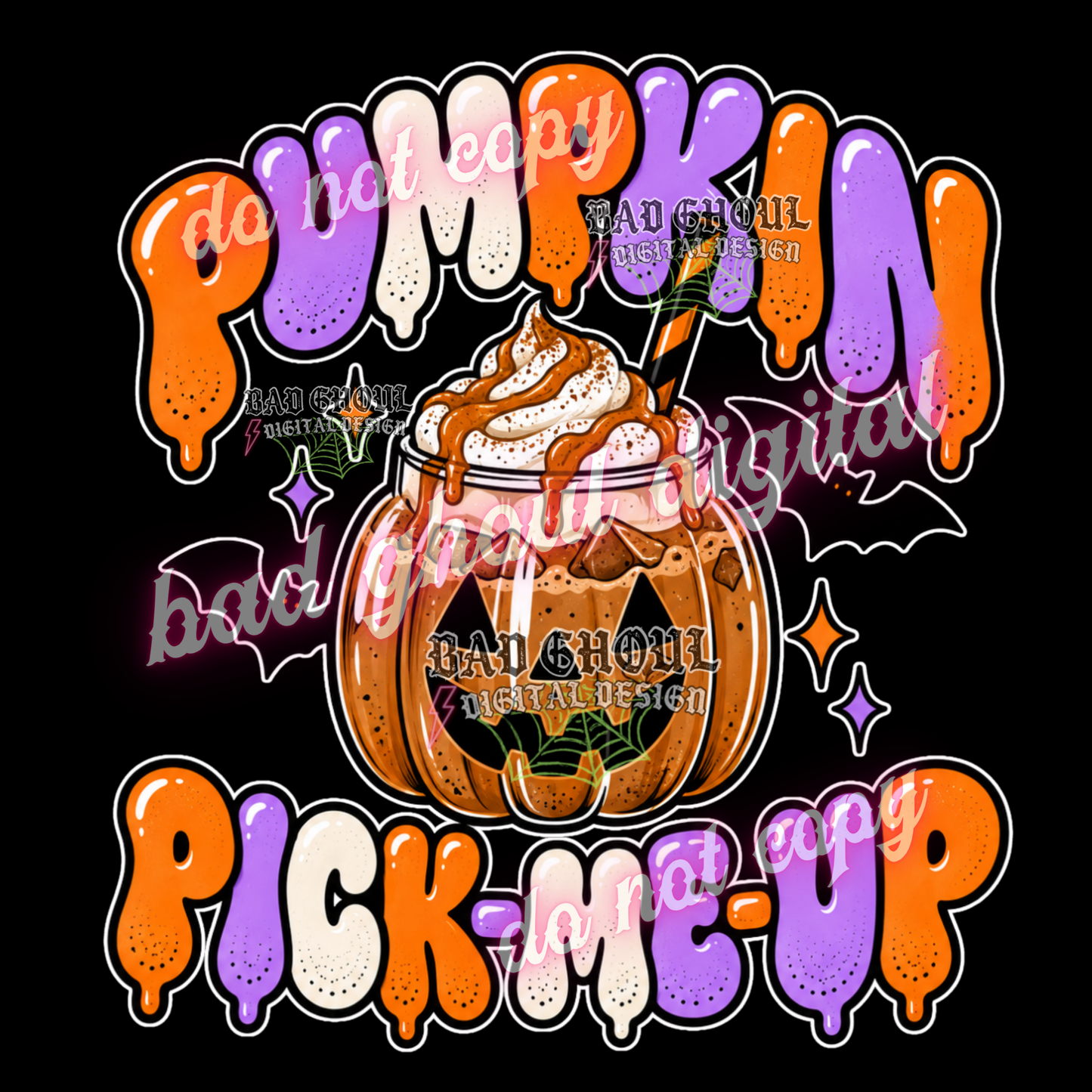 Pumpkin Pick-Me-Up | PNG DOWNLOAD