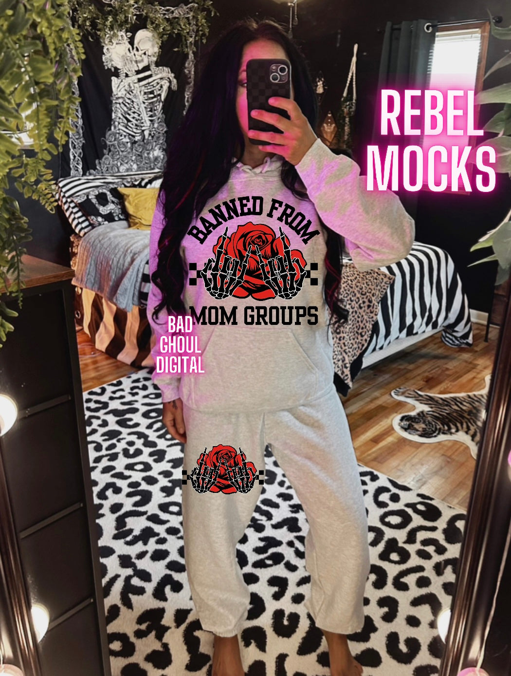 Banned From Mom Groups 2 files with pocket PNG Download