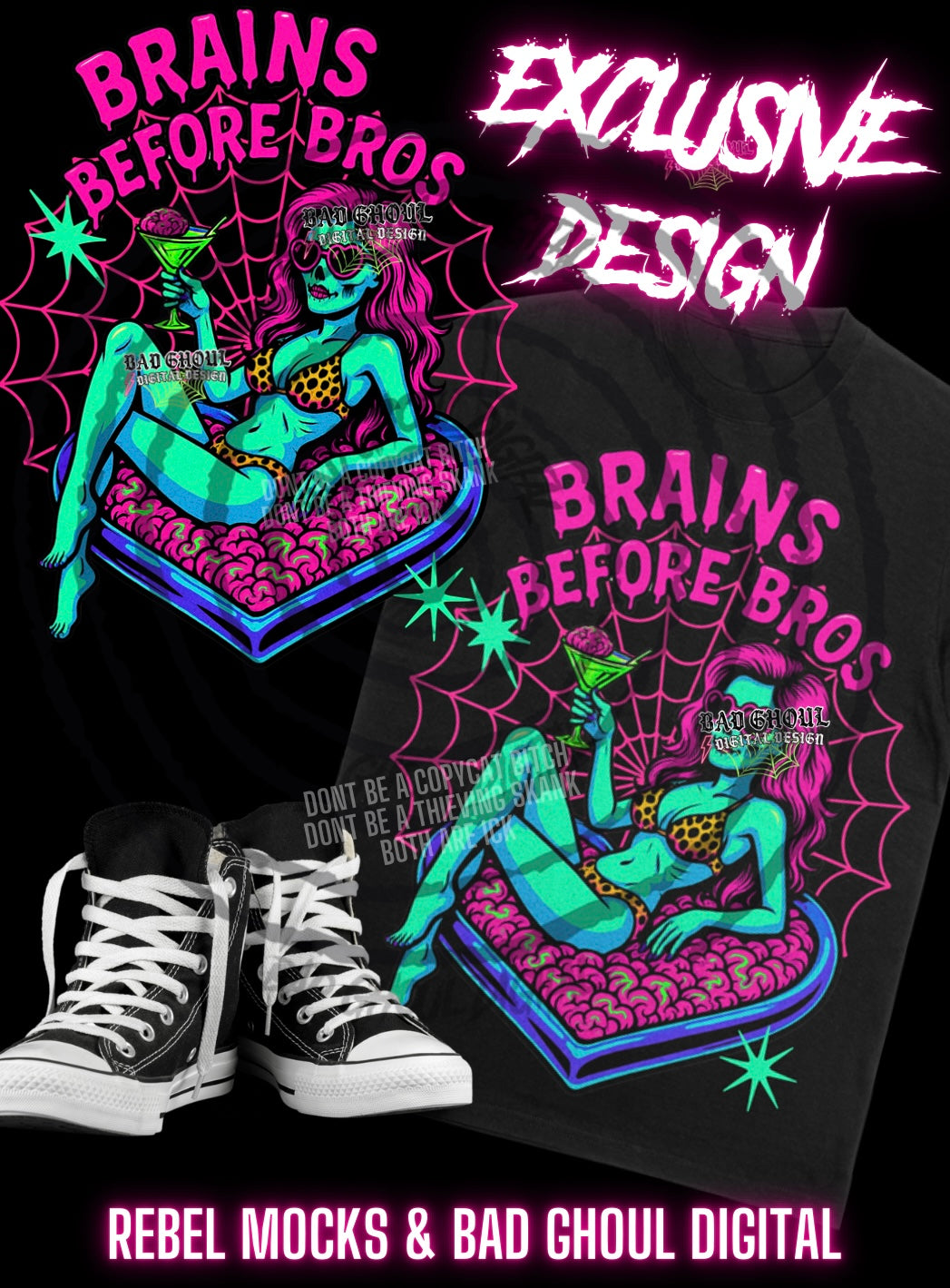 EXCLUSIVE Brains Before Bros PNG Download