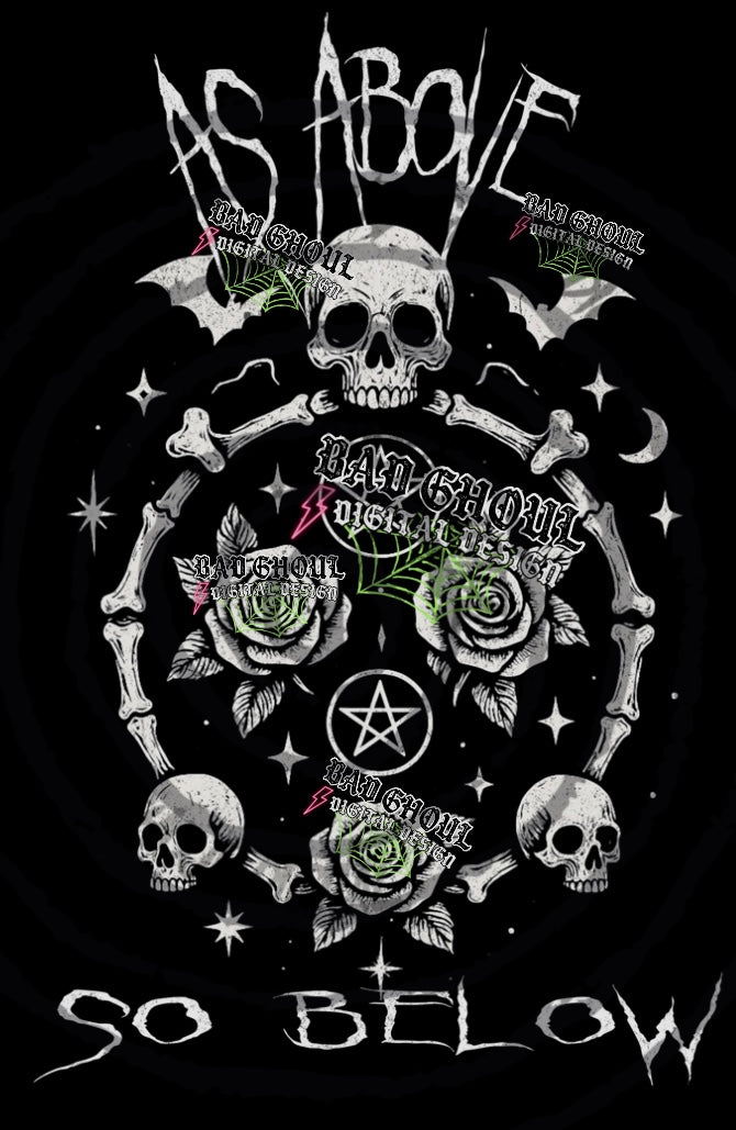 As Above PNG DOWNLOAD Black Fab Only