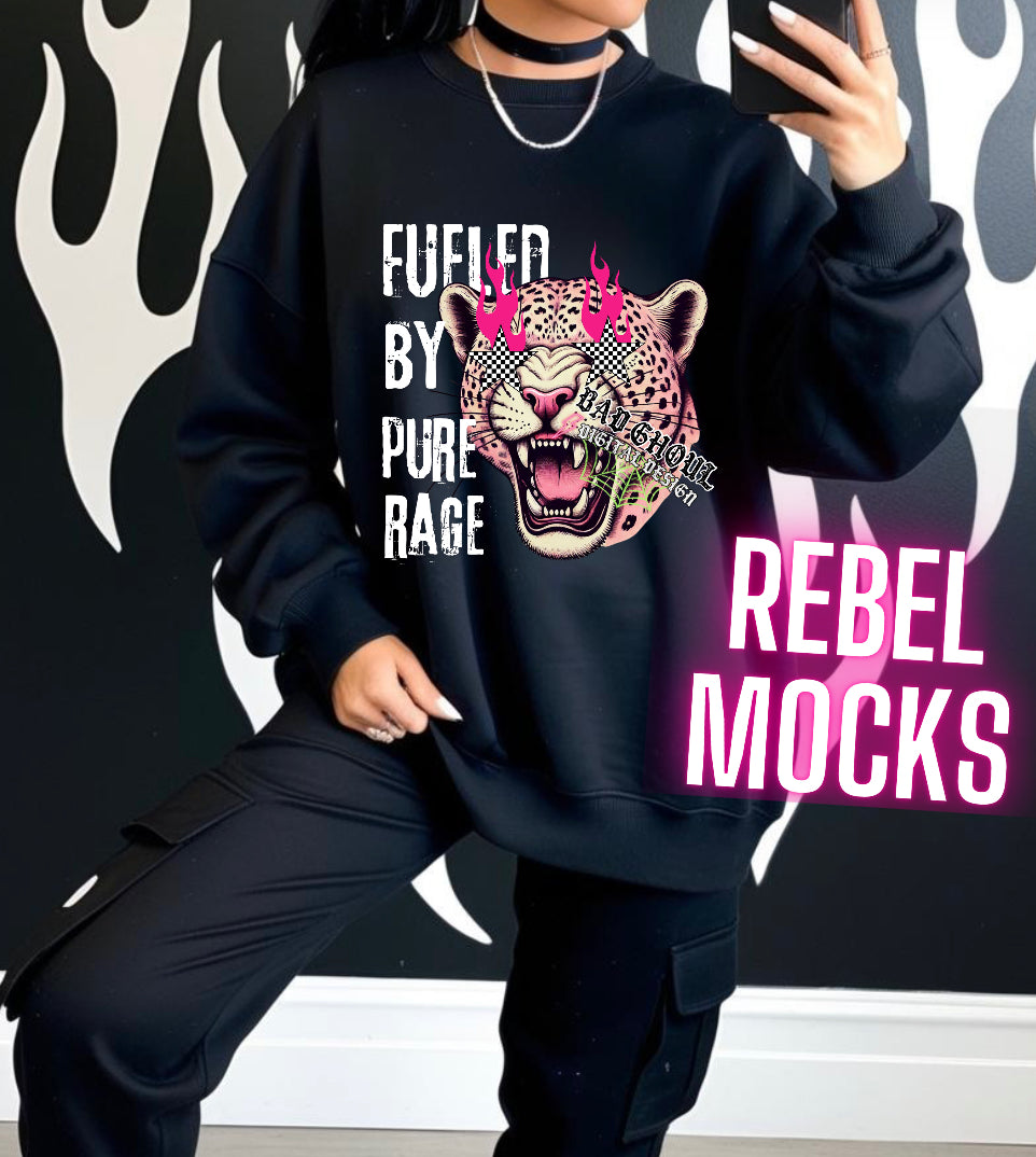 Fueled By Pure Rage PNG Download