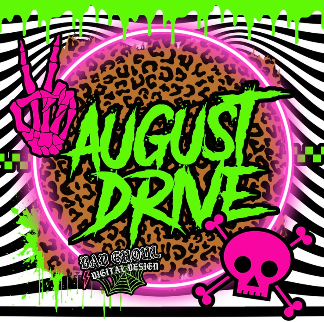 August 2025 Design Drive PNG Download