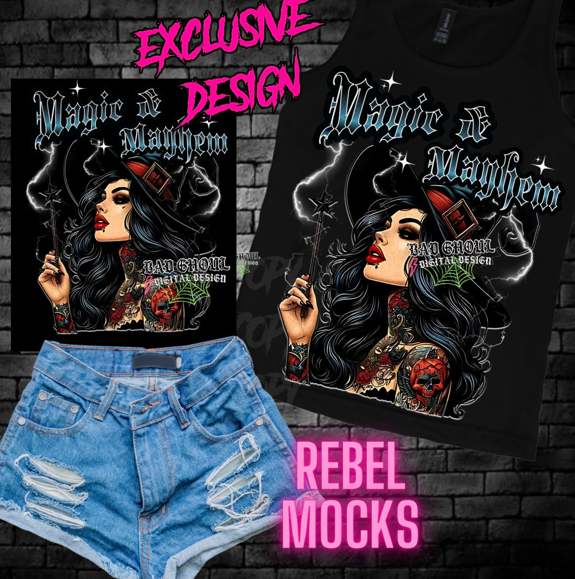 EXCLUSIVE Magic & Mayhem PNG Download