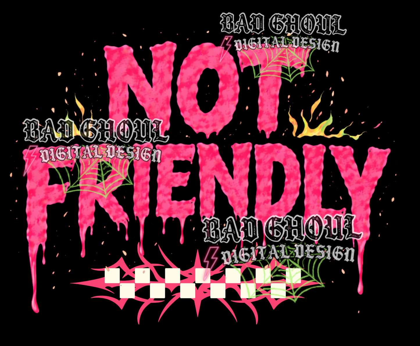 Not friendly | PNG DOWNLOAD BLACK FAB ONLY