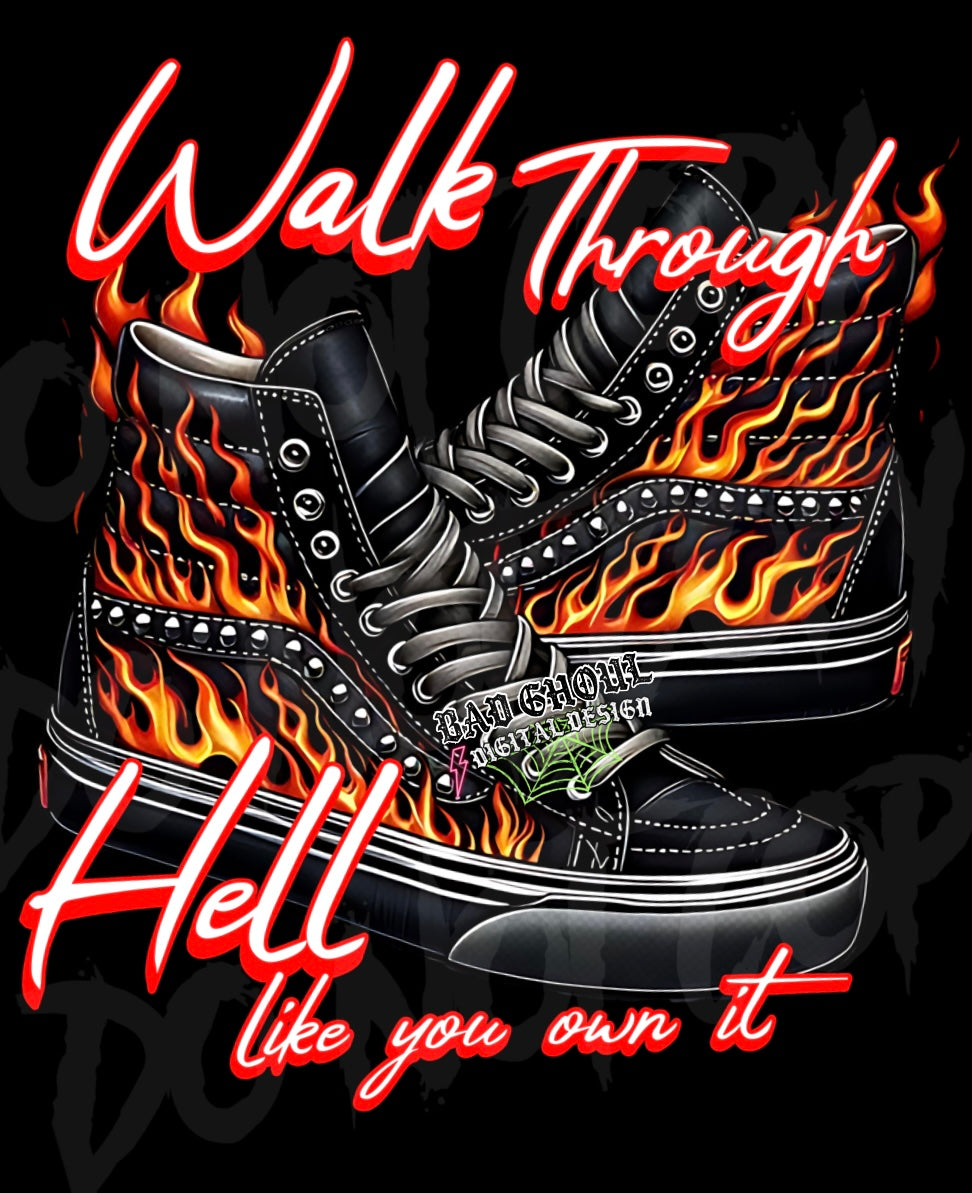 Walk Through Hell PNG Download