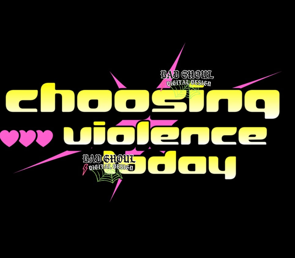 Choosing Violence PNG Download