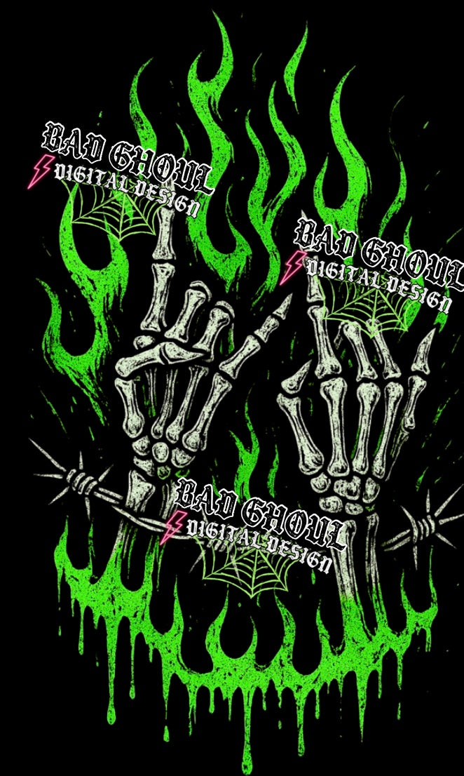 Rock N Roll PNG DOWNLOAD Black Fab Only