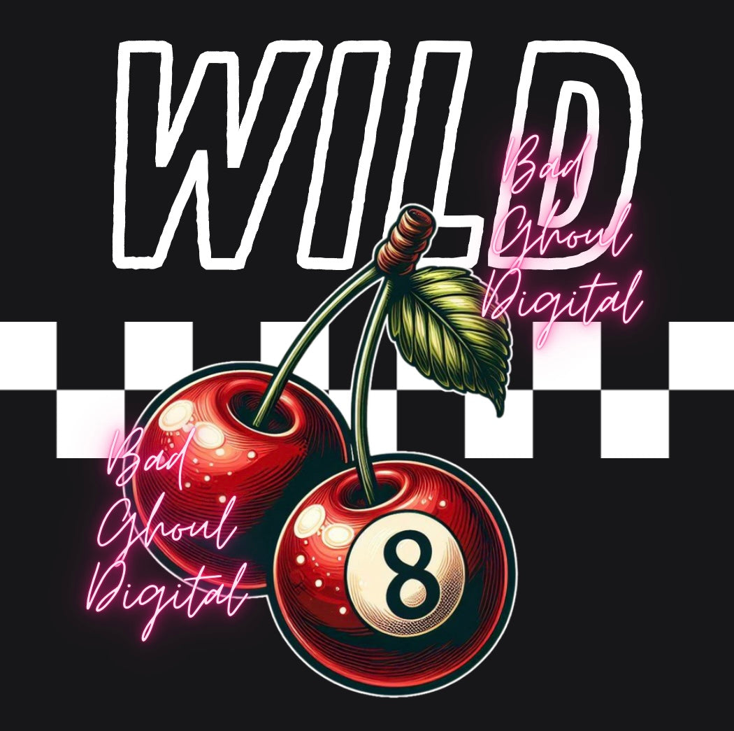 Wild Cherry Download PNG DTF