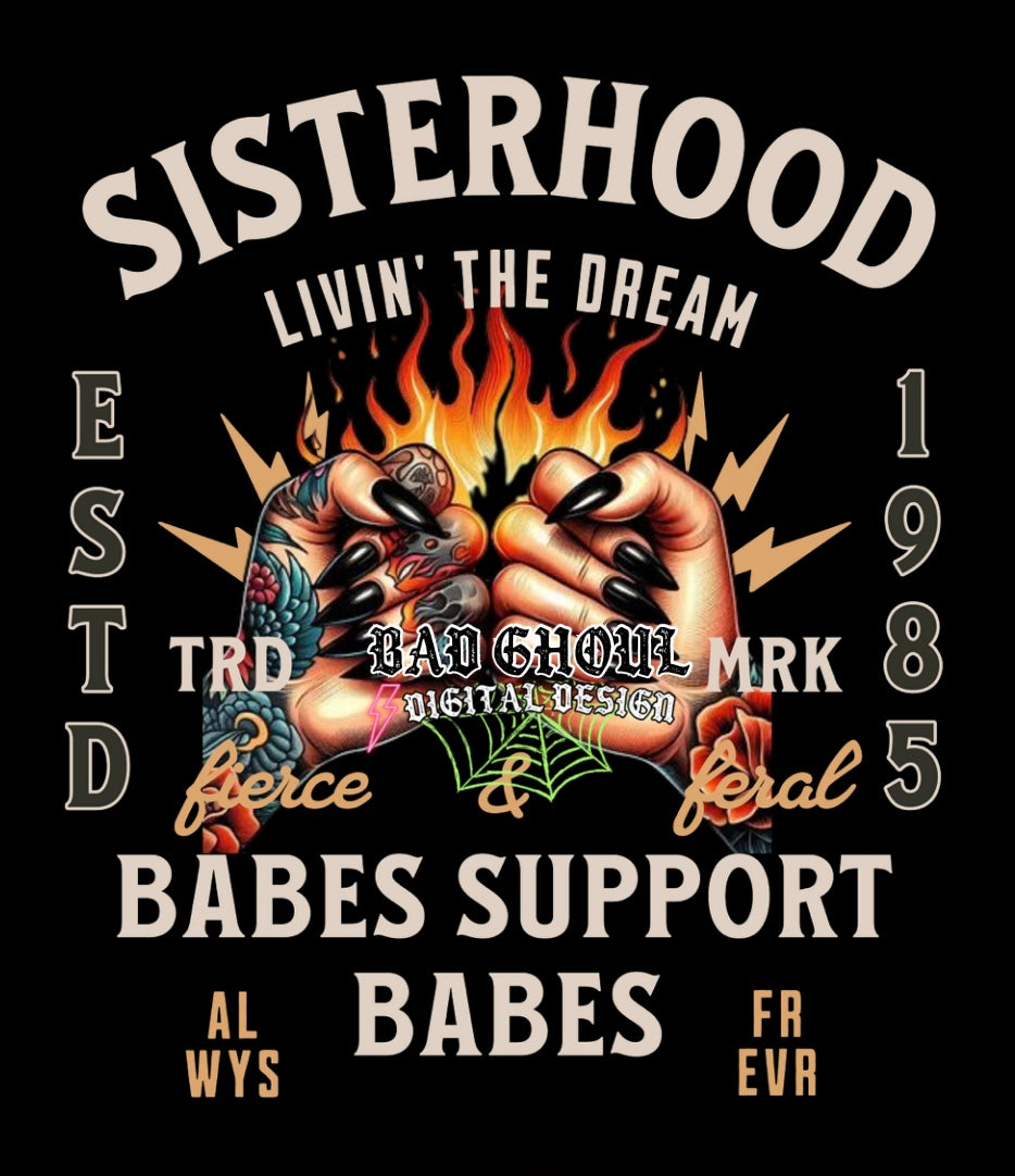 Babes Support Babes PNG Digital Download