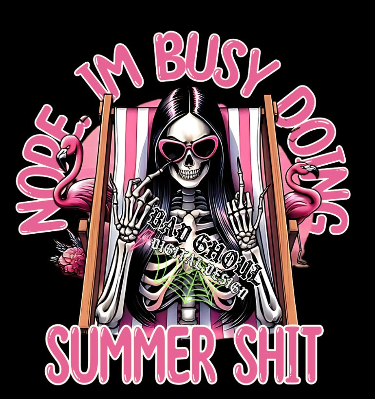 Nope Summer Shit PNG Download