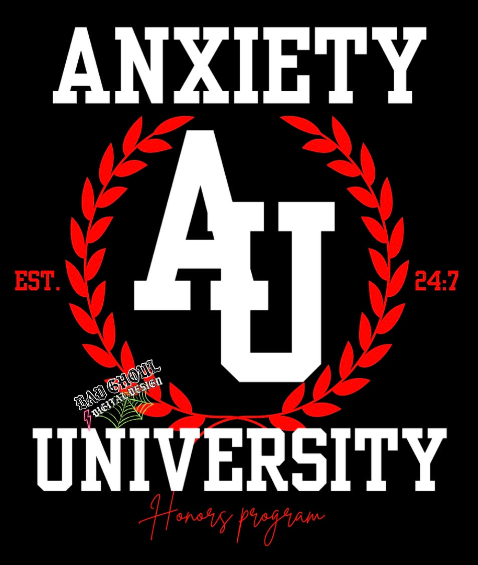 Anxiety University PNG Download