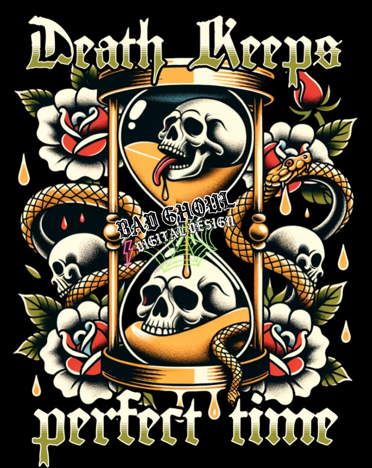 Death Keeps Perfect Time PNG Download