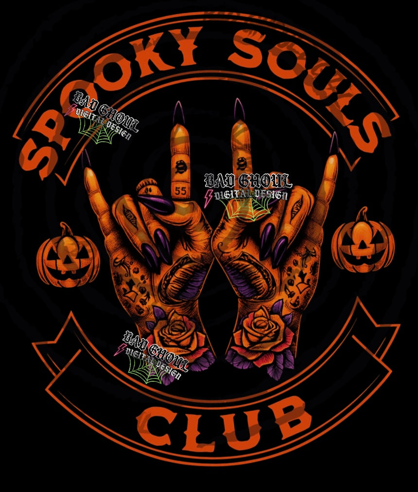 Spooky Souls PNG DOWNLOAD black Fab Only